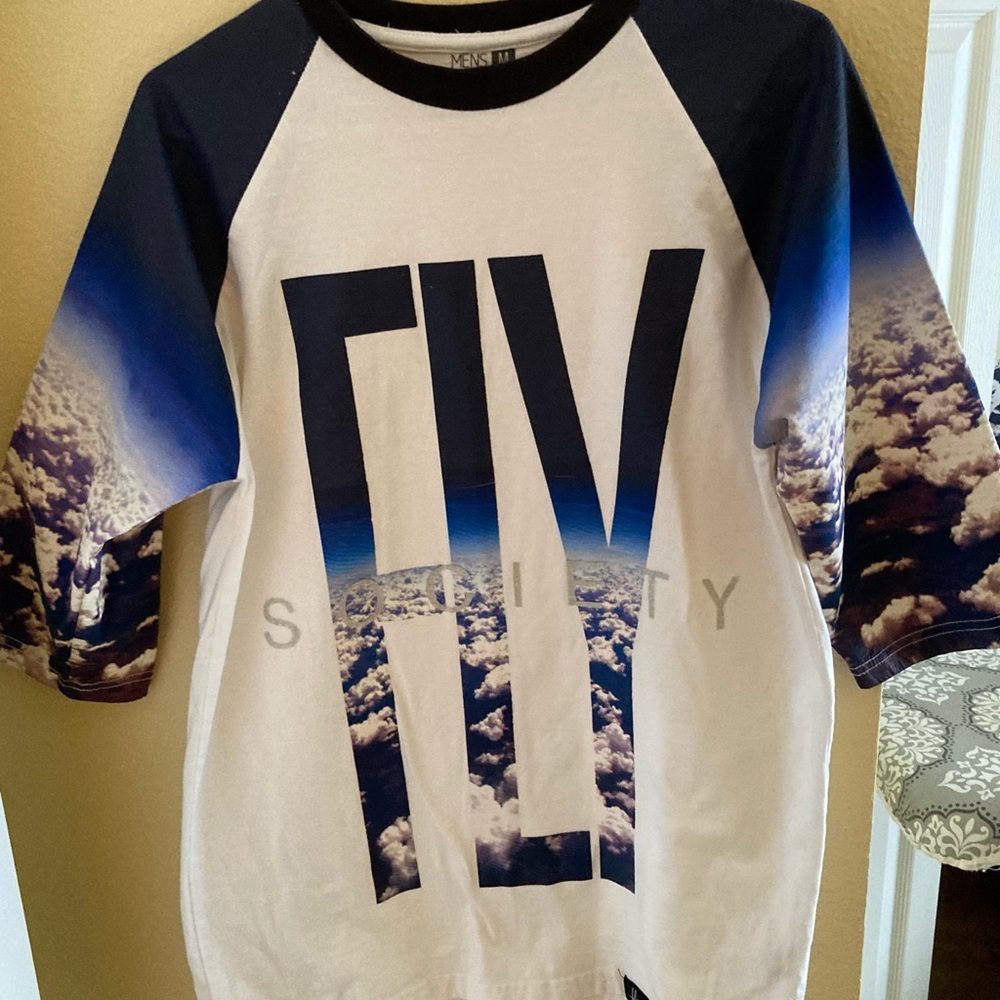 Fly Society Raglan Graphic Tee